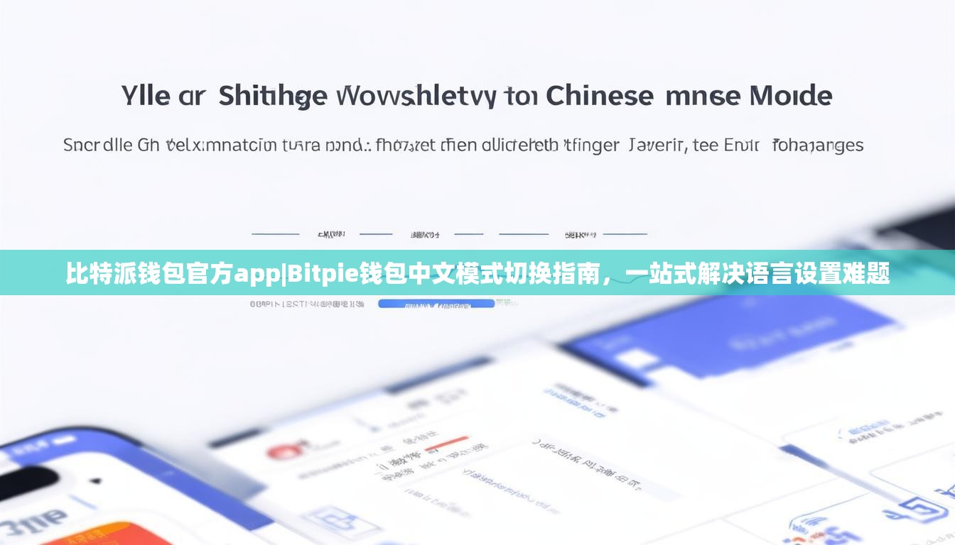 比特派钱包官方app|Bitpie钱包中文模式切换指南，一站式解决语言设置难题