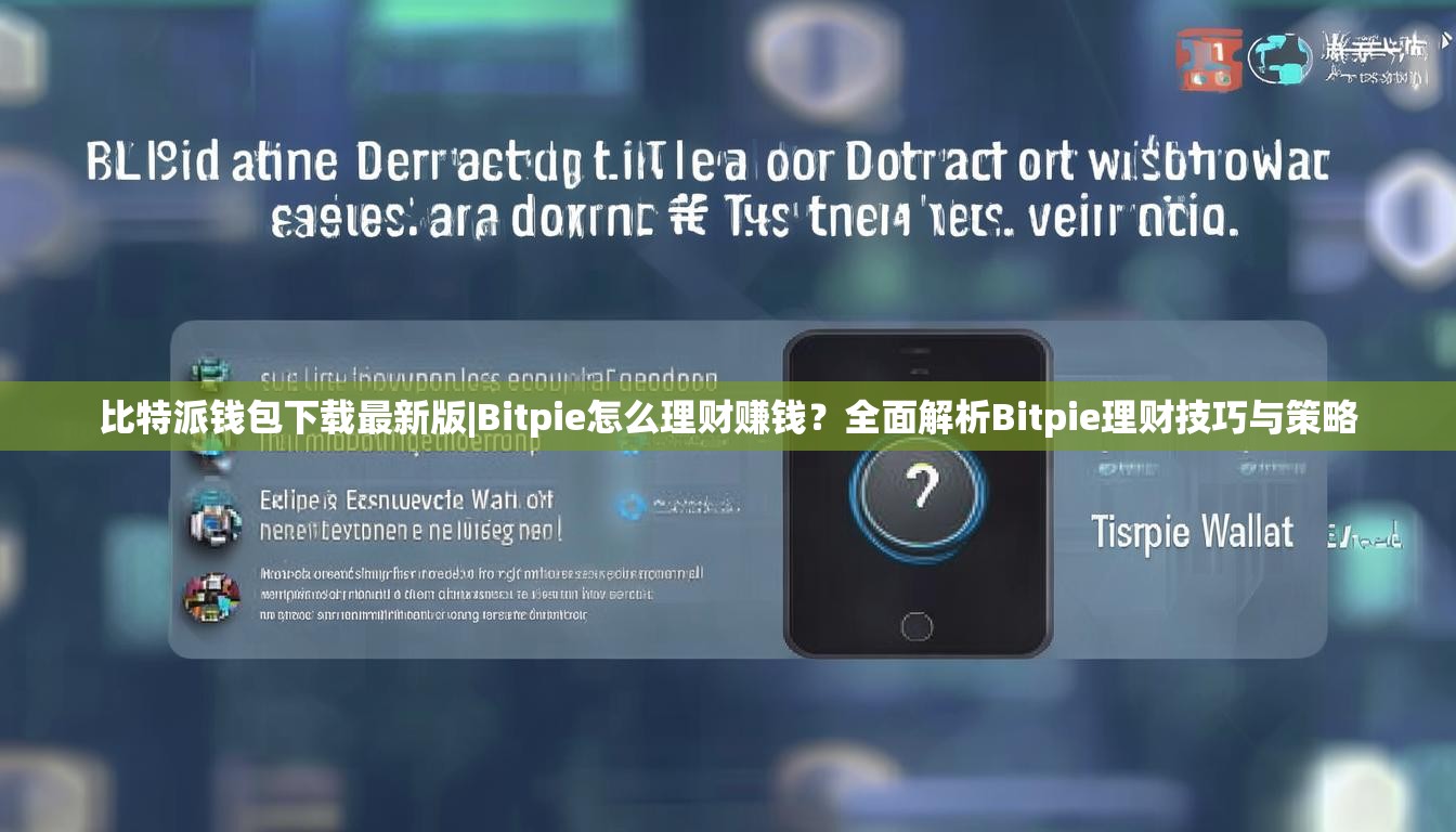 比特派钱包下载最新版|Bitpie怎么理财赚钱？全面解析Bitpie理财技巧与策略