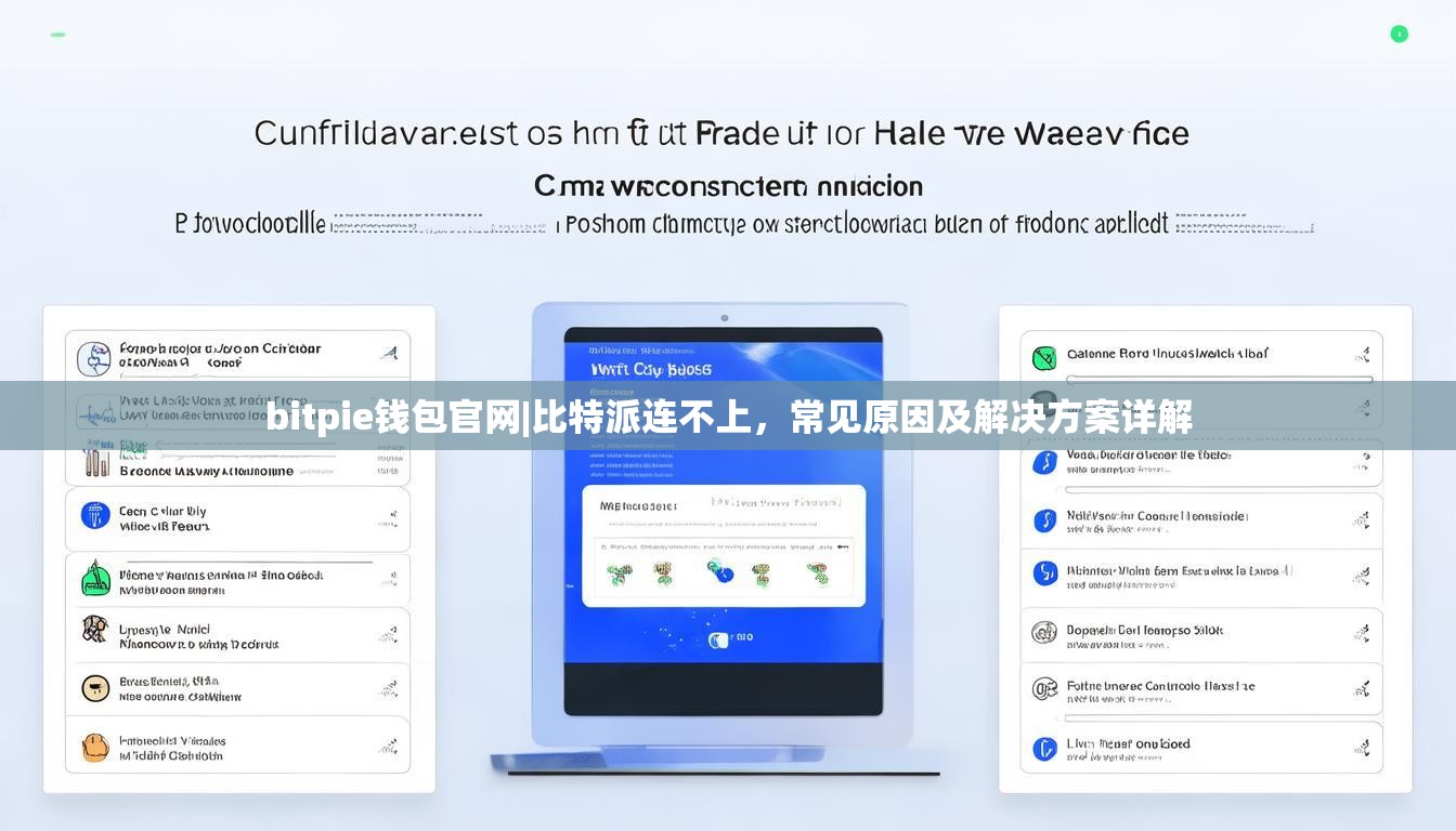 bitpie钱包官网|比特派连不上，常见原因及解决方案详解