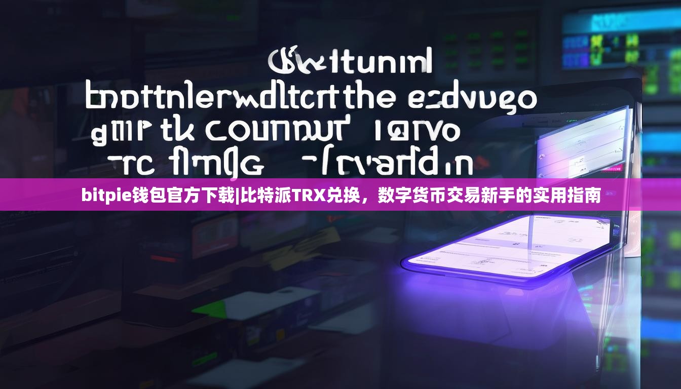 bitpie钱包官方下载|比特派TRX兑换，数字货币交易新手的实用指南