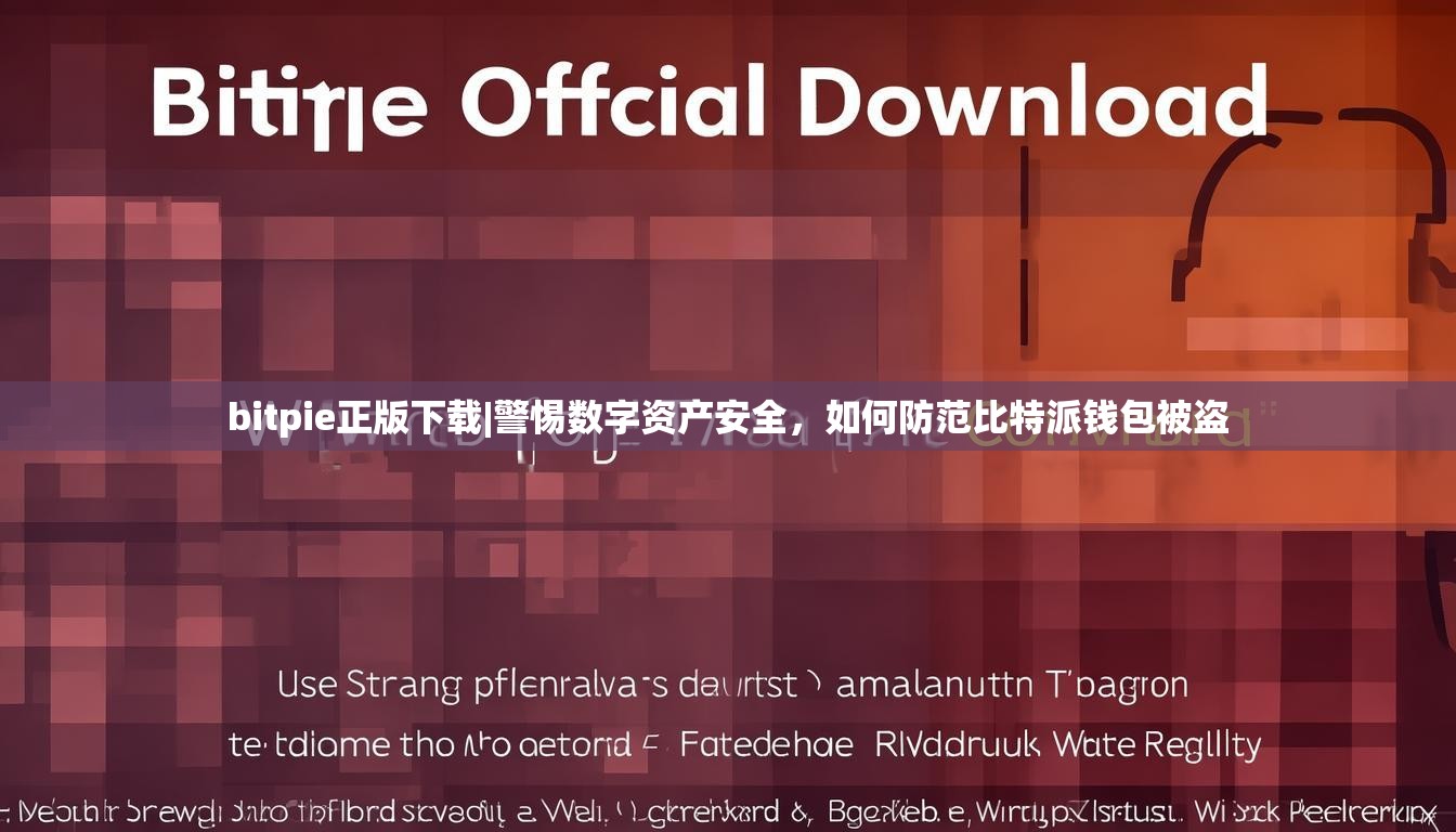 bitpie正版下载|警惕数字资产安全，如何防范比特派钱包被盗