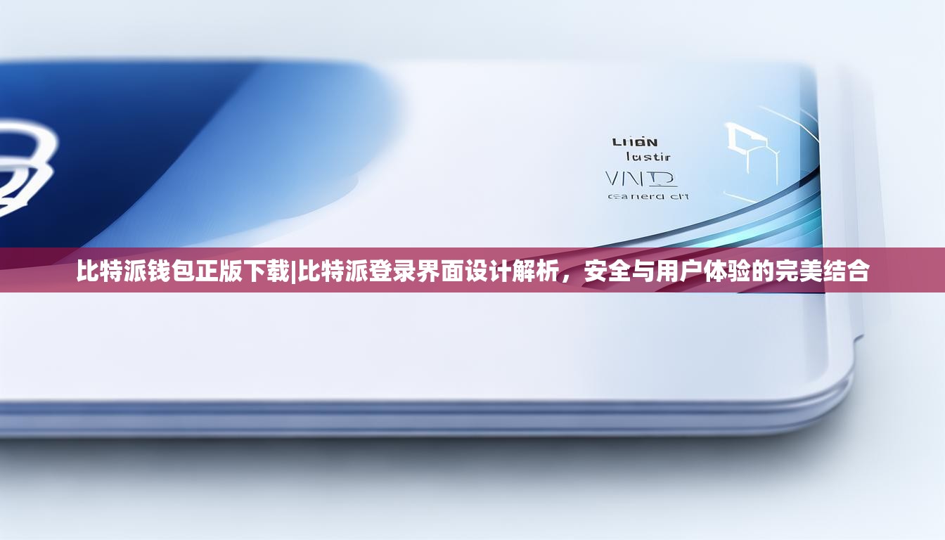比特派钱包正版下载|比特派登录界面设计解析，安全与用户体验的完美结合