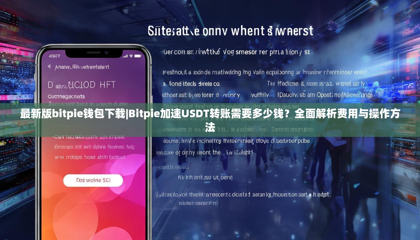 最新版bitpie钱包下载|Bitpie加速USDT转账需要多少钱？全面解析费用与操作方法