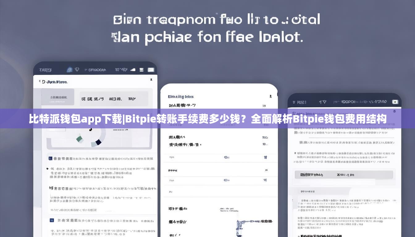 比特派钱包app下载|Bitpie转账手续费多少钱？全面解析Bitpie钱包费用结构