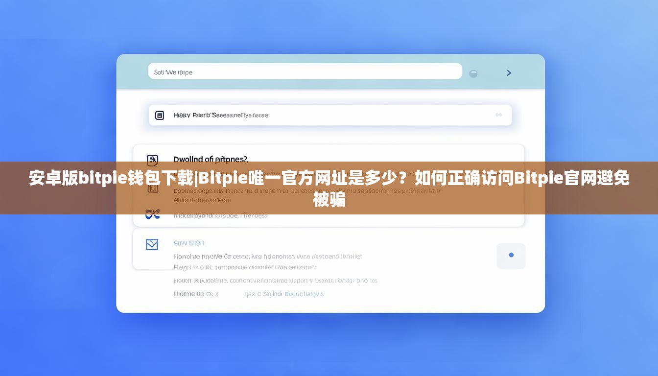 安卓版bitpie钱包下载|Bitpie唯一官方网址是多少？如何正确访问Bitpie官网避免被骗