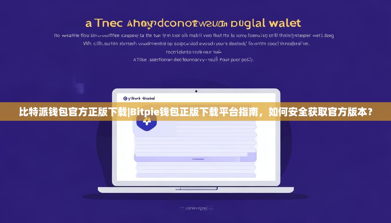 比特派钱包官方正版下载|Bitpie钱包正版下载平台指南，如何安全获取官方版本？