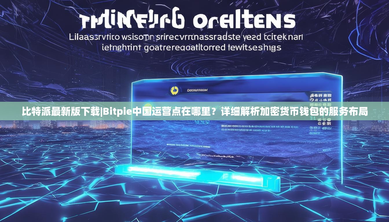 比特派最新版下载|Bitpie中国运营点在哪里？详细解析加密货币钱包的服务布局