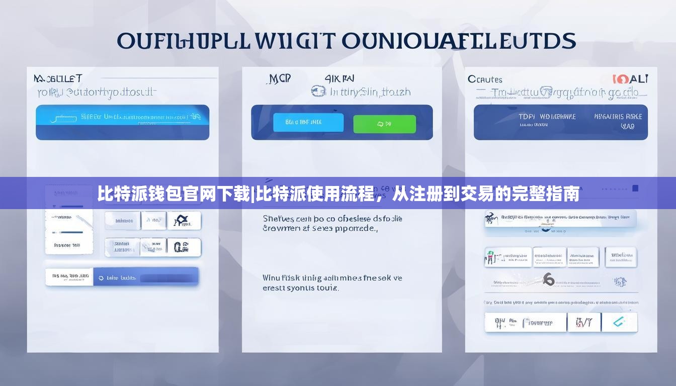 比特派钱包官网下载|比特派使用流程，从注册到交易的完整指南