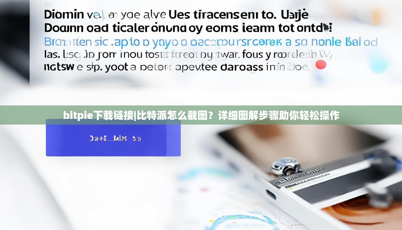 bitpie下载链接|比特派怎么截图？详细图解步骤助你轻松操作
