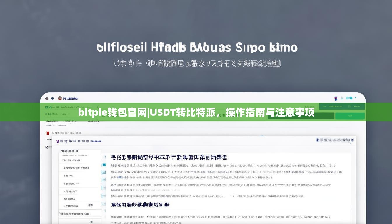 bitpie钱包官网|USDT转比特派，操作指南与注意事项