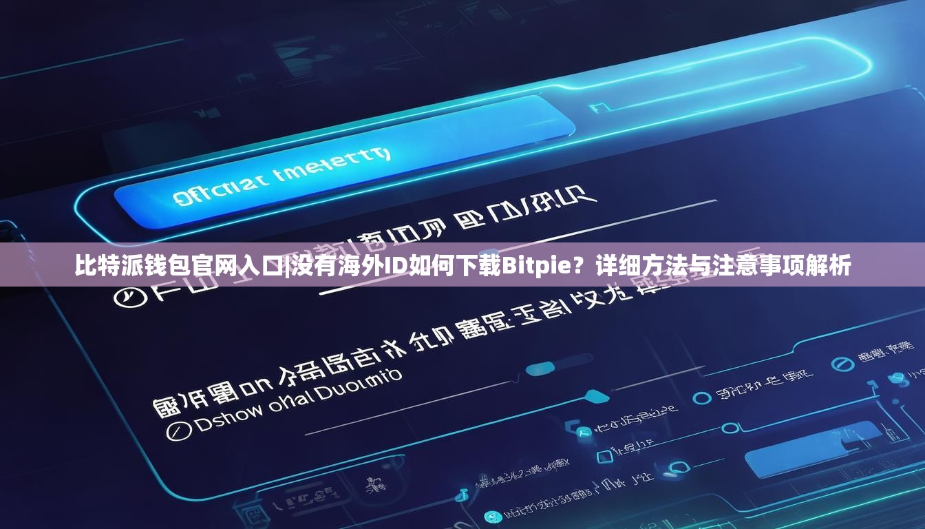 比特派钱包官网入口|没有海外ID如何下载Bitpie？详细方法与注意事项解析