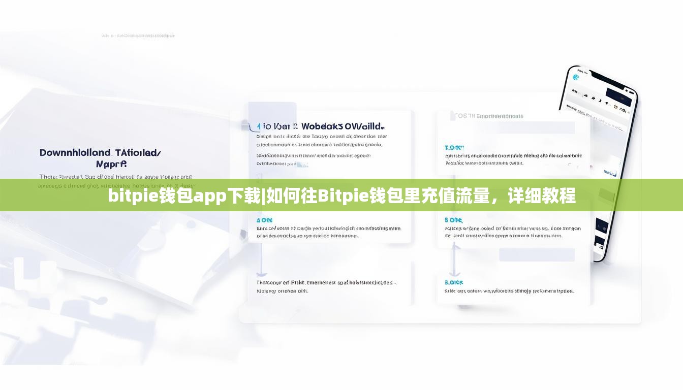 bitpie钱包app下载|如何往Bitpie钱包里充值流量，详细教程