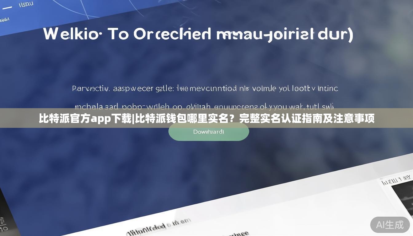 比特派官方app下载|比特派钱包哪里实名？完整实名认证指南及注意事项