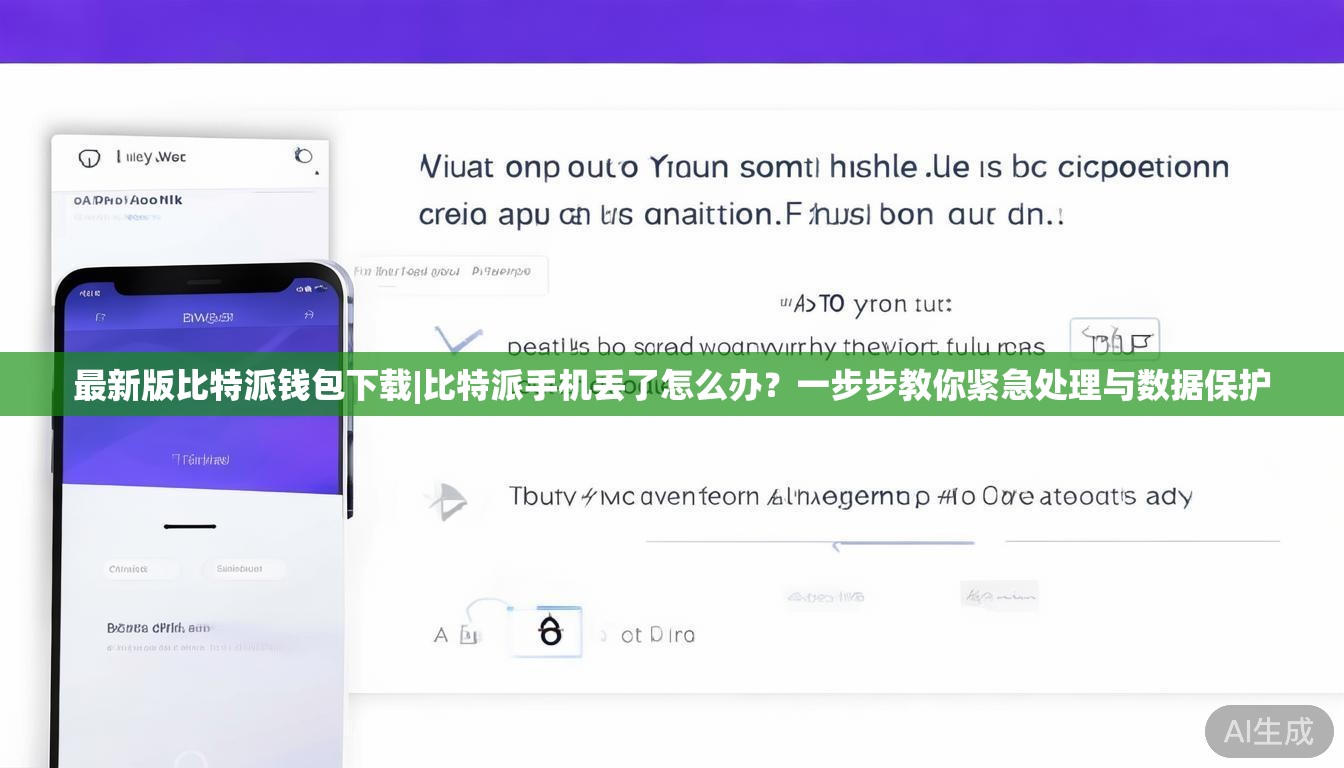 最新版比特派钱包下载|比特派手机丢了怎么办？一步步教你紧急处理与数据保护