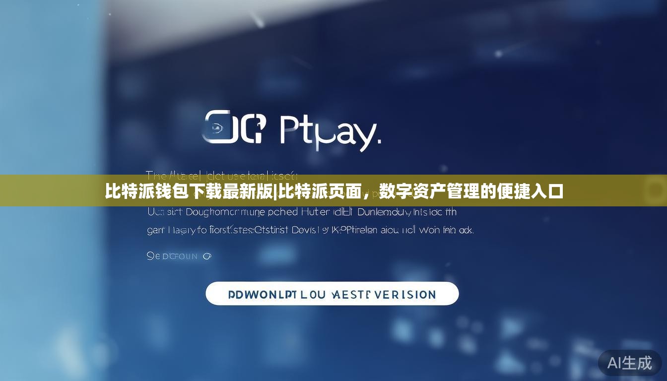 比特派钱包下载最新版|比特派页面，数字资产管理的便捷入口