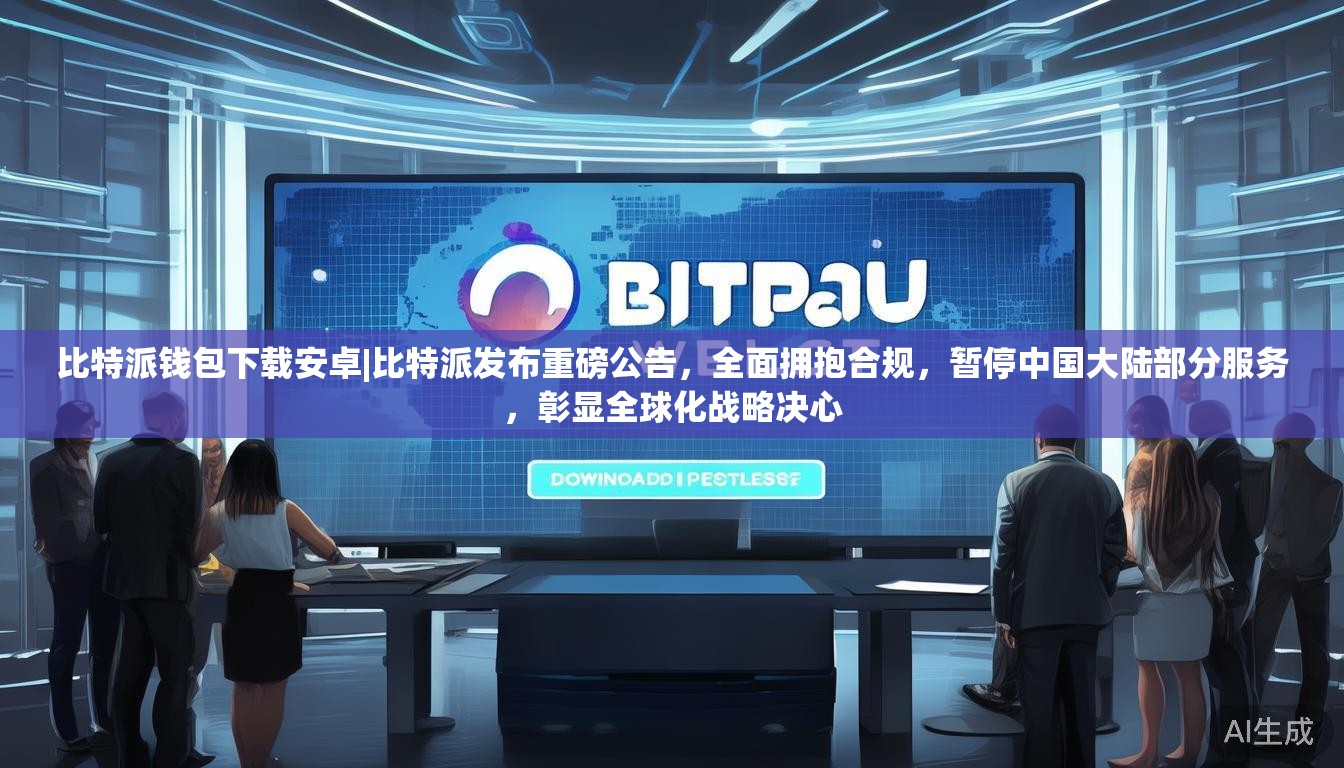 比特派钱包下载安卓|比特派发布重磅公告，全面拥抱合规，暂停中国大陆部分服务，彰显全球化战略决心