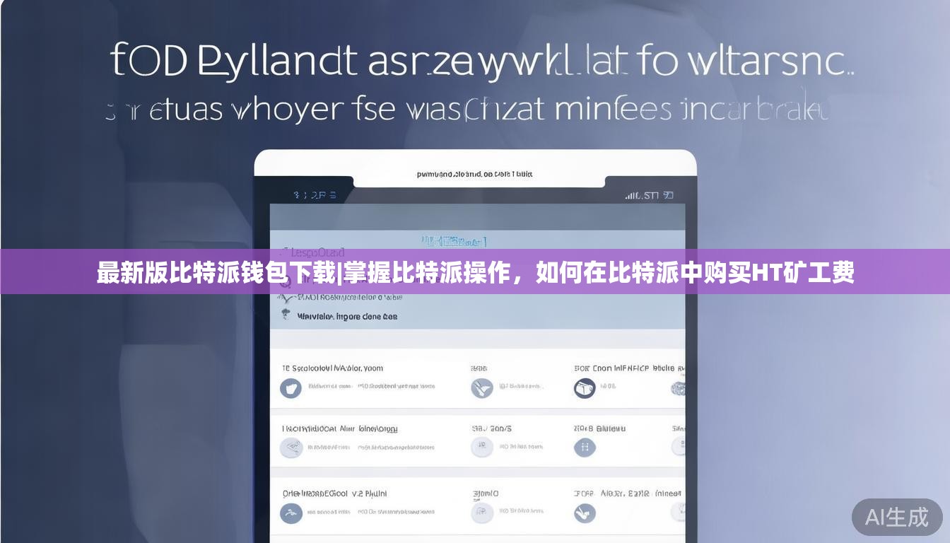 最新版比特派钱包下载|掌握比特派操作，如何在比特派中购买HT矿工费