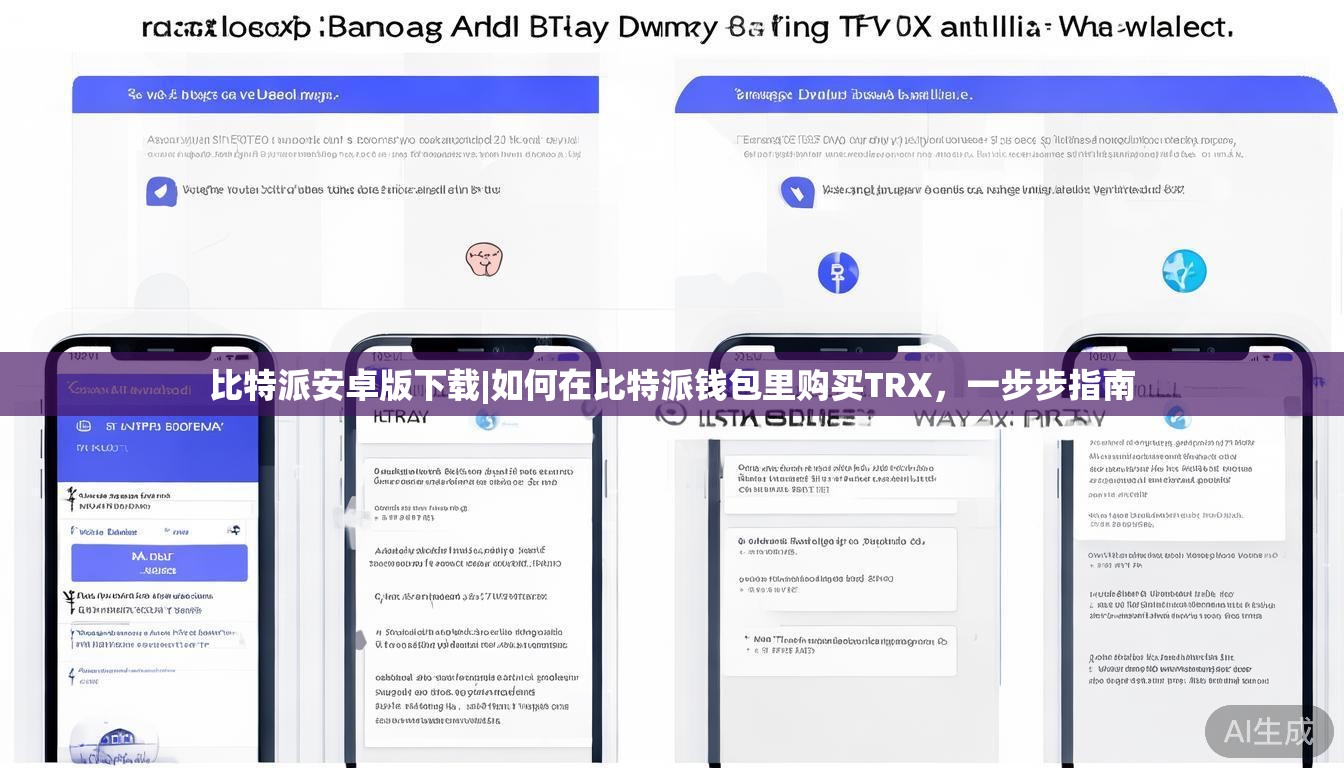 比特派安卓版下载|如何在比特派钱包里购买TRX，一步步指南