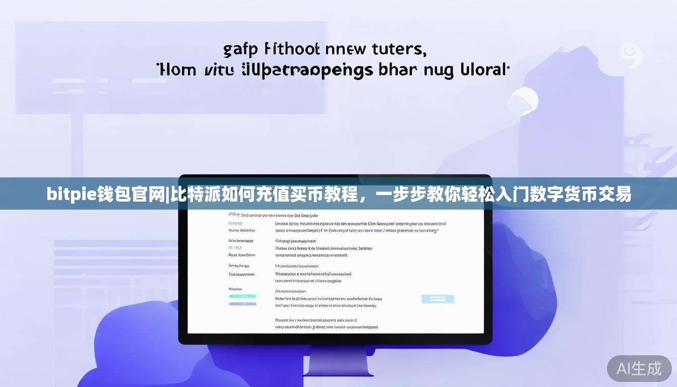 bitpie钱包官网|比特派如何充值买币教程，一步步教你轻松入门数字货币交易