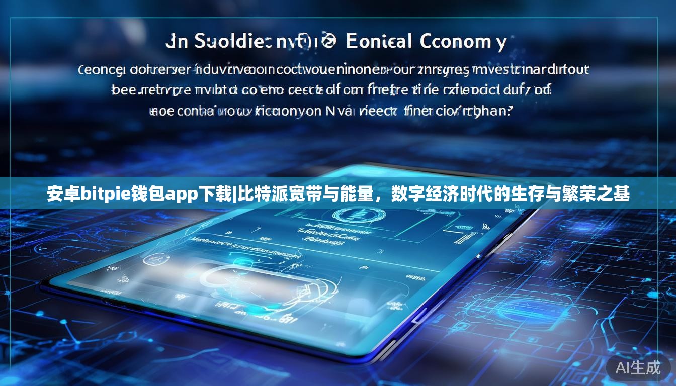 安卓bitpie钱包app下载|比特派宽带与能量，数字经济时代的生存与繁荣之基