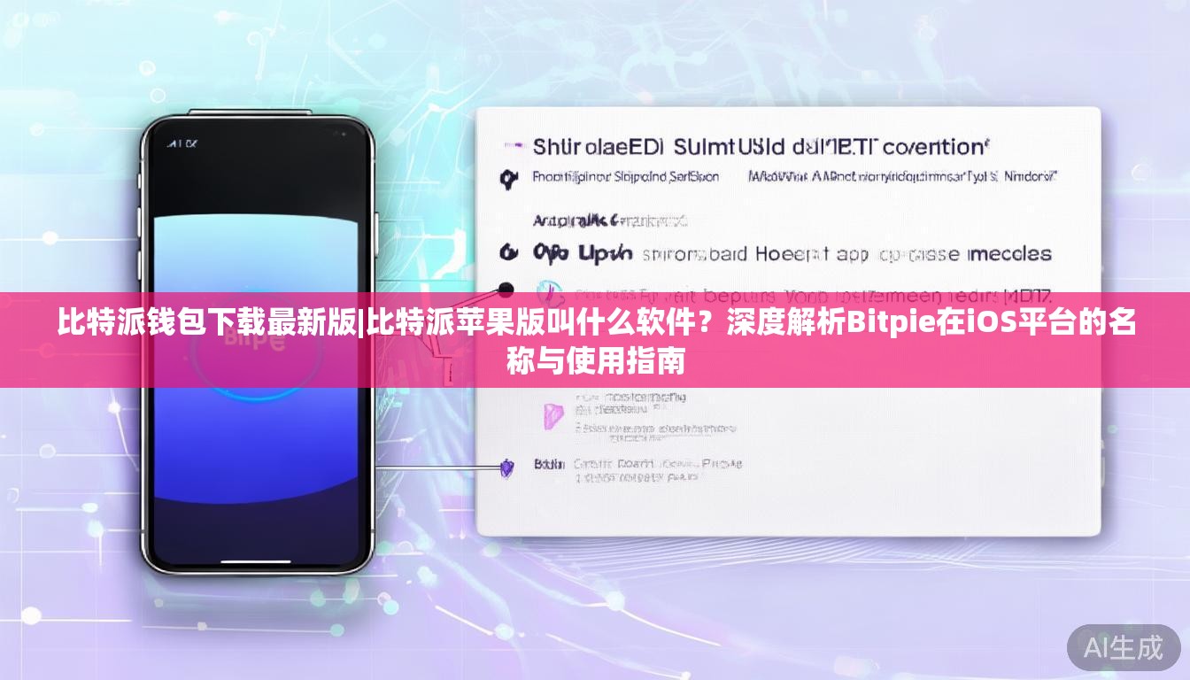 比特派钱包下载最新版|比特派苹果版叫什么软件？深度解析Bitpie在iOS平台的名称与使用指南