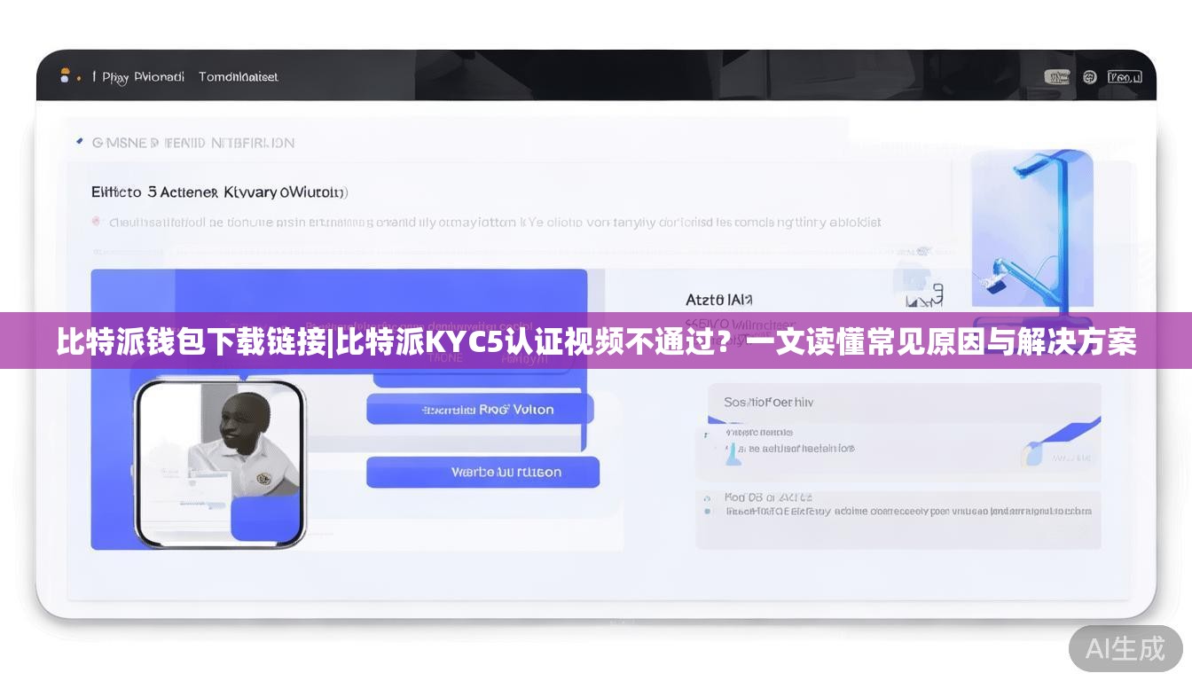 比特派钱包下载链接|比特派KYC5认证视频不通过？一文读懂常见原因与解决方案