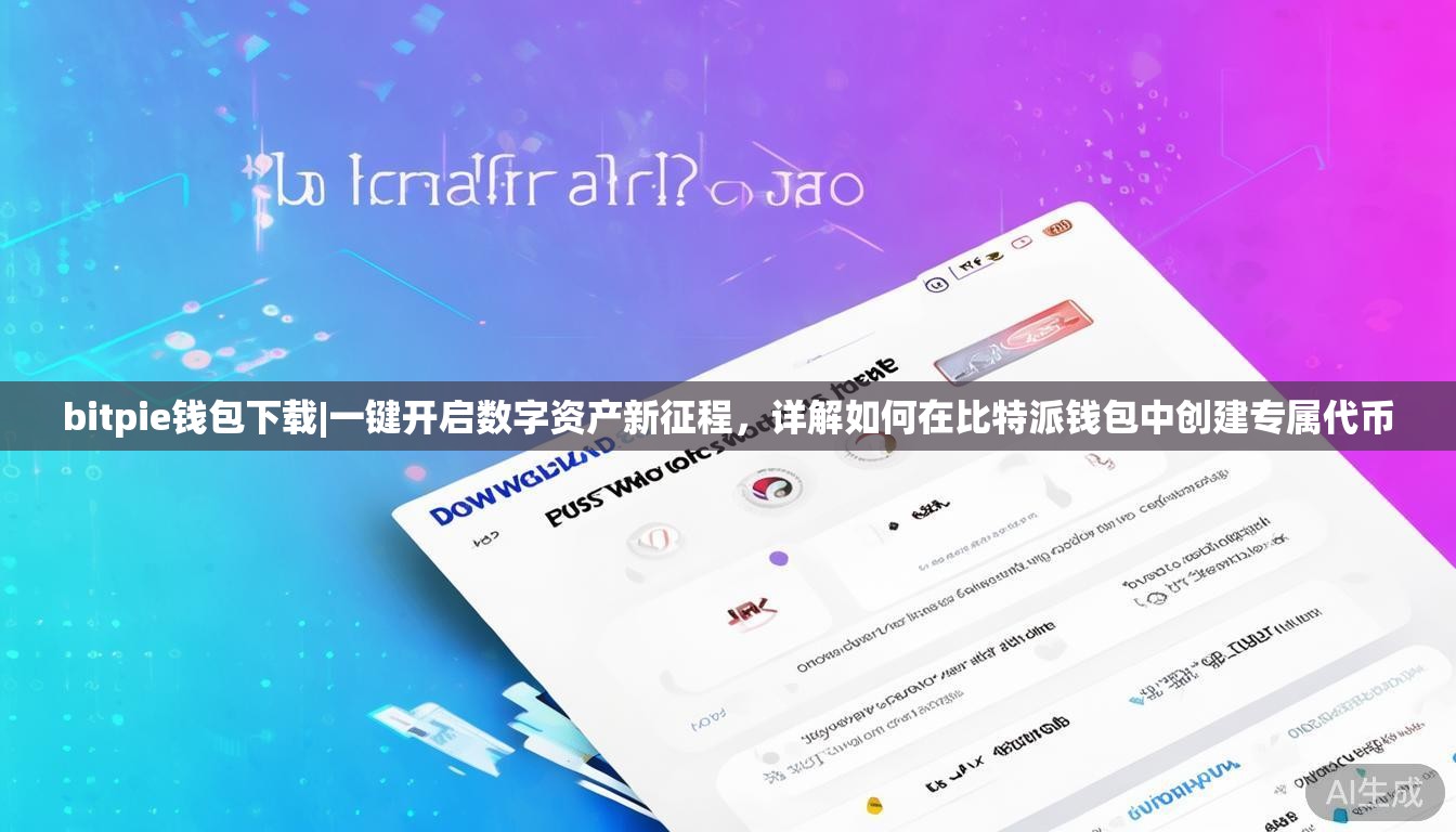 bitpie钱包下载|一键开启数字资产新征程，详解如何在比特派钱包中创建专属代币