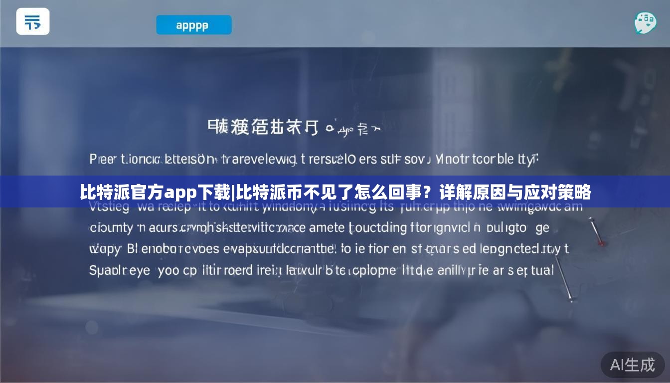 比特派官方app下载|比特派币不见了怎么回事?详解原因与应对策略