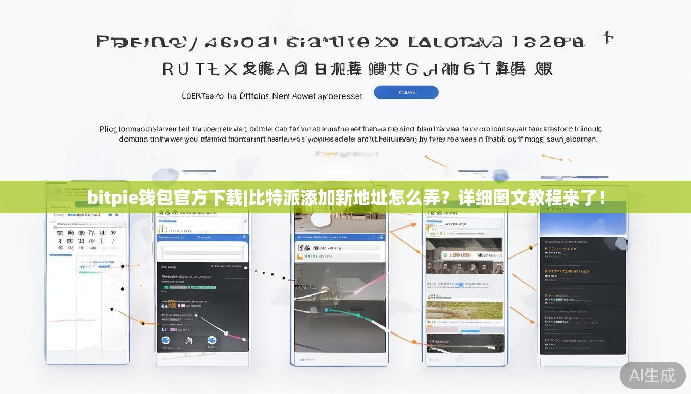 bitpie钱包官方下载|比特派添加新地址怎么弄？详细图文教程来了！