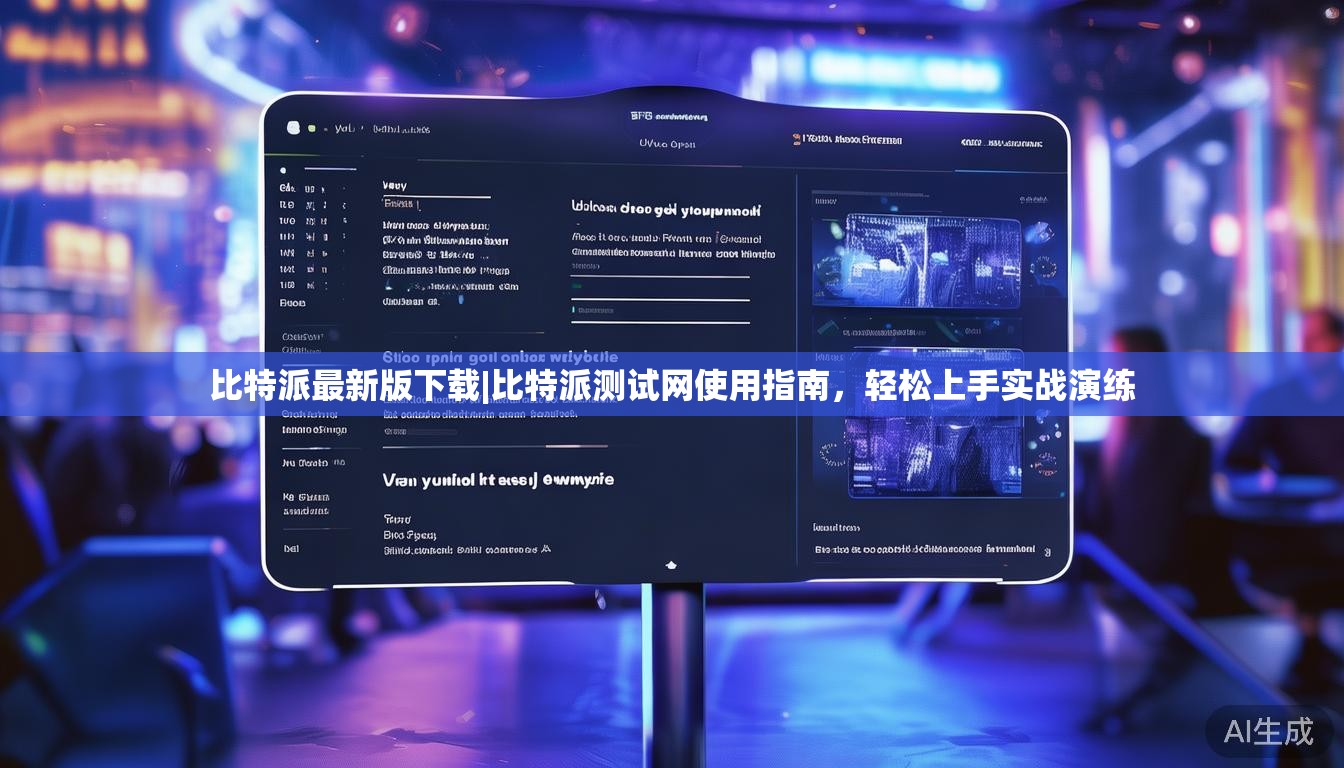 比特派最新版下载|比特派测试网使用指南，轻松上手实战演练
