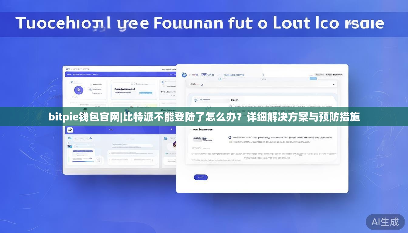 bitpie钱包官网|比特派不能登陆了怎么办？详细解决方案与预防措施