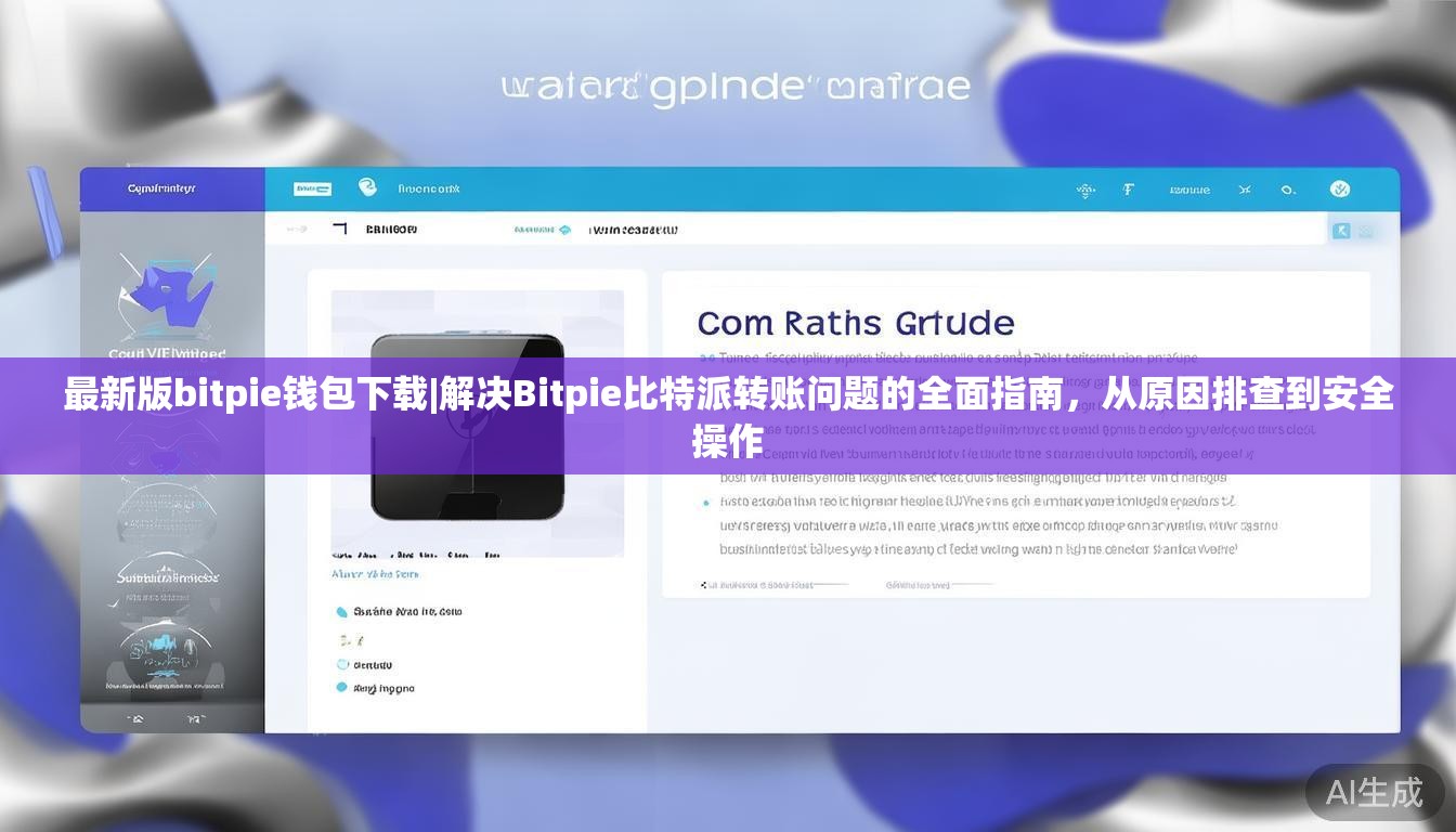 最新版bitpie钱包下载|解决Bitpie比特派转账问题的全面指南，从原因排查到安全操作