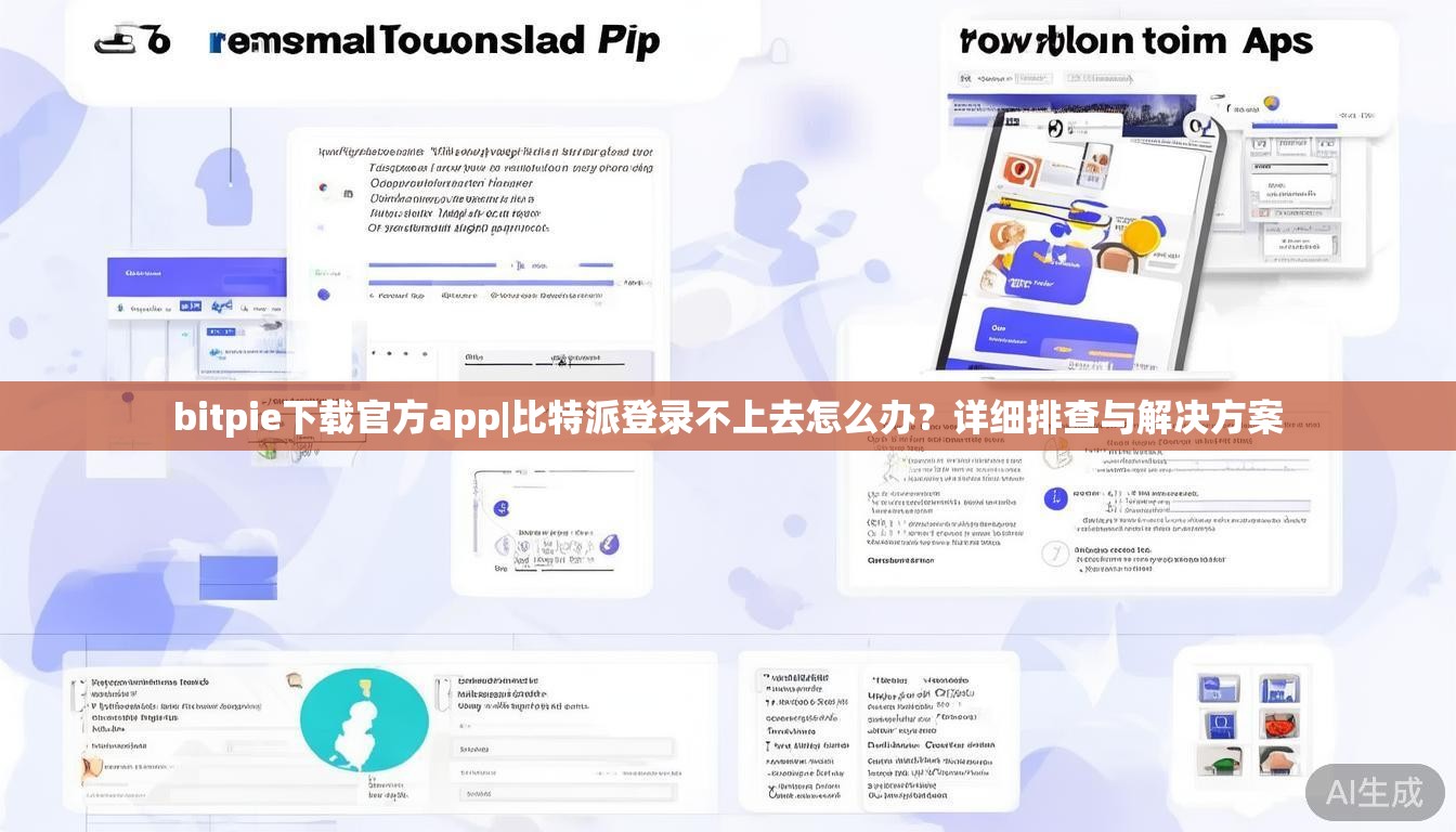 bitpie下载官方app|比特派登录不上去怎么办？详细排查与解决方案
