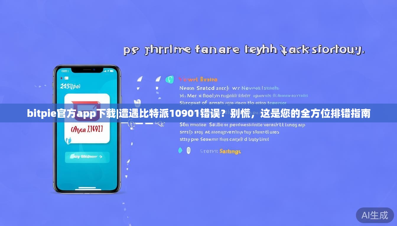 bitpie官方app下载|遭遇比特派10901错误？别慌，这是您的全方位排错指南