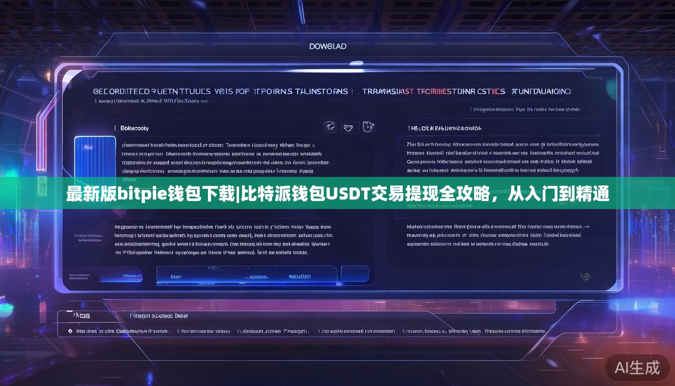 最新版bitpie钱包下载|比特派钱包USDT交易提现全攻略,从入门到精通