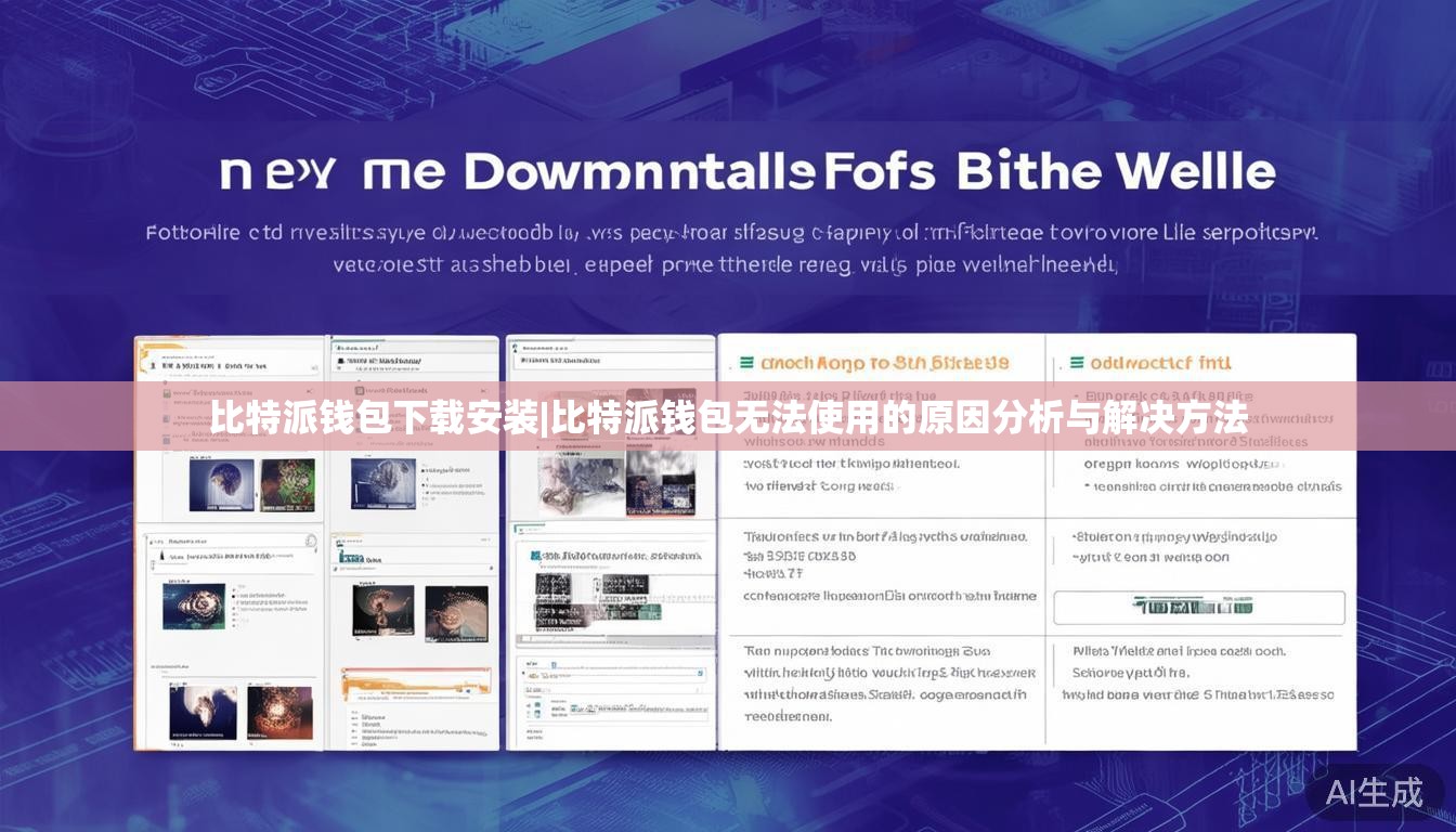 比特派钱包下载安装|比特派钱包无法使用的原因分析与解决方法