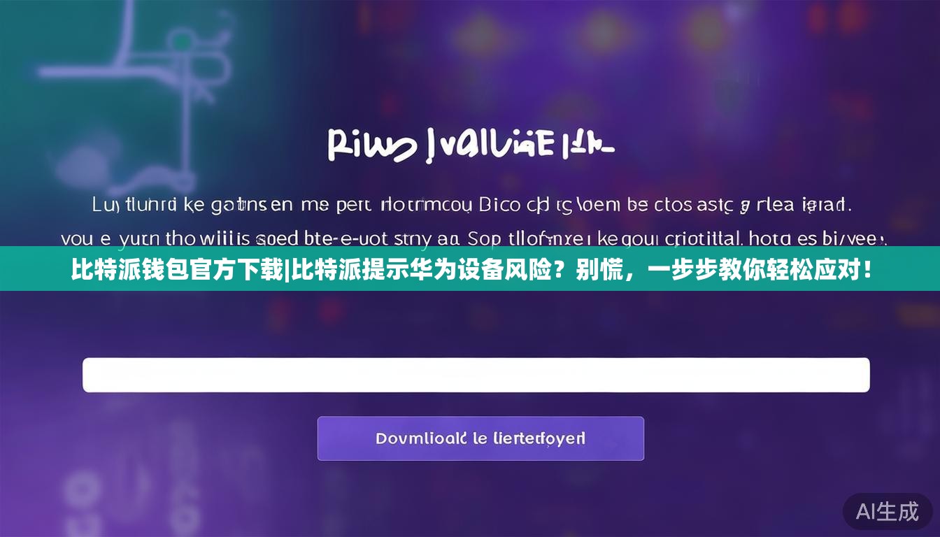 比特派钱包官方下载|比特派提示华为设备风险？别慌，一步步教你轻松应对！