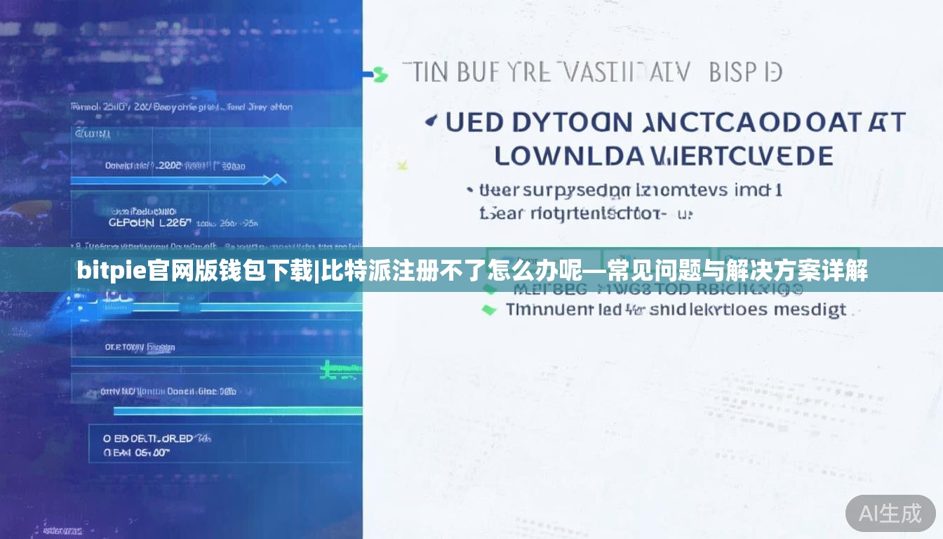 bitpie官网版钱包下载|比特派注册不了怎么办呢—常见问题与解决方案详解
