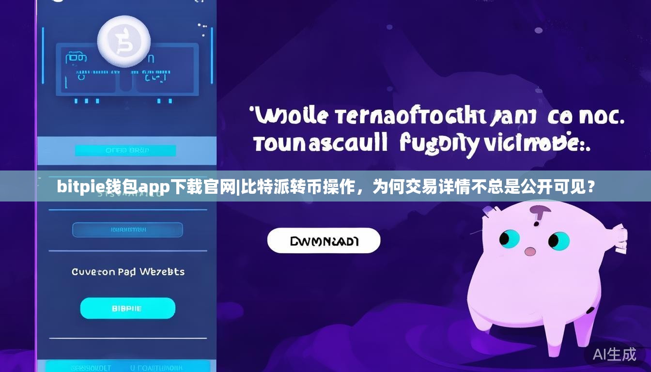 bitpie钱包app下载官网|比特派转币操作,为何交易详情不总是公开可见?