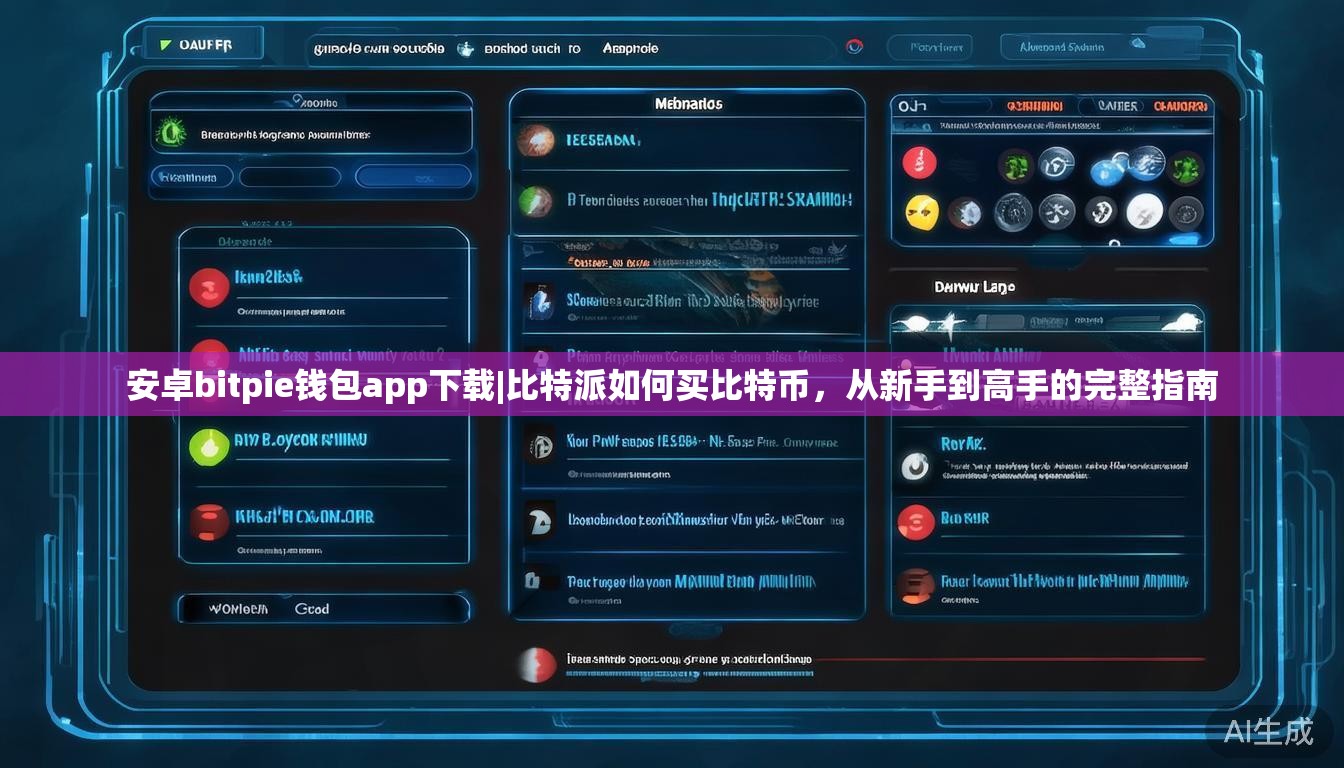 安卓bitpie钱包app下载|比特派如何买比特币，从新手到高手的完整指南