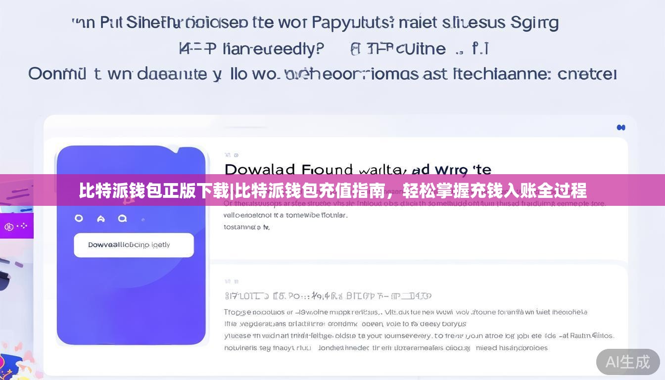 比特派钱包正版下载|比特派钱包充值指南，轻松掌握充钱入账全过程