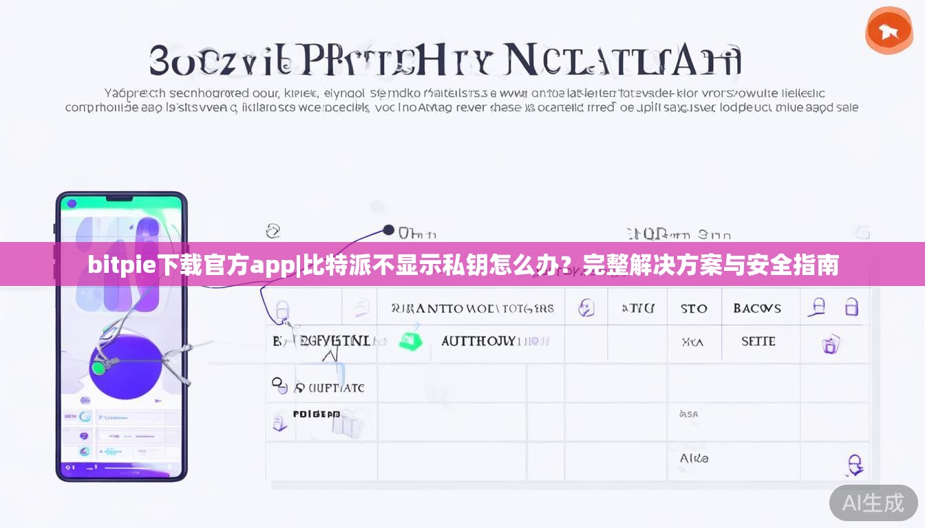 bitpie下载官方app|比特派不显示私钥怎么办？完整解决方案与安全指南