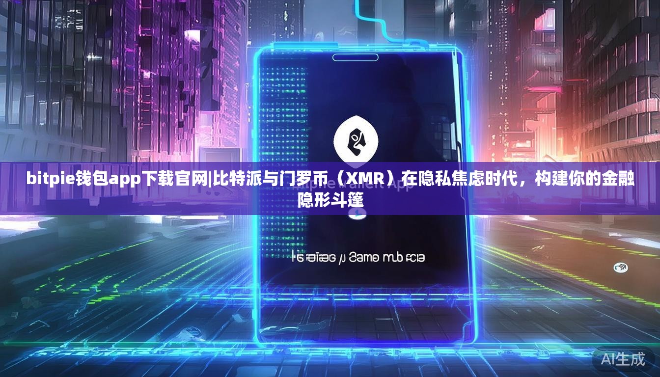 bitpie钱包app下载官网|比特派与门罗币（XMR）在隐私焦虑时代，构建你的金融隐形斗篷