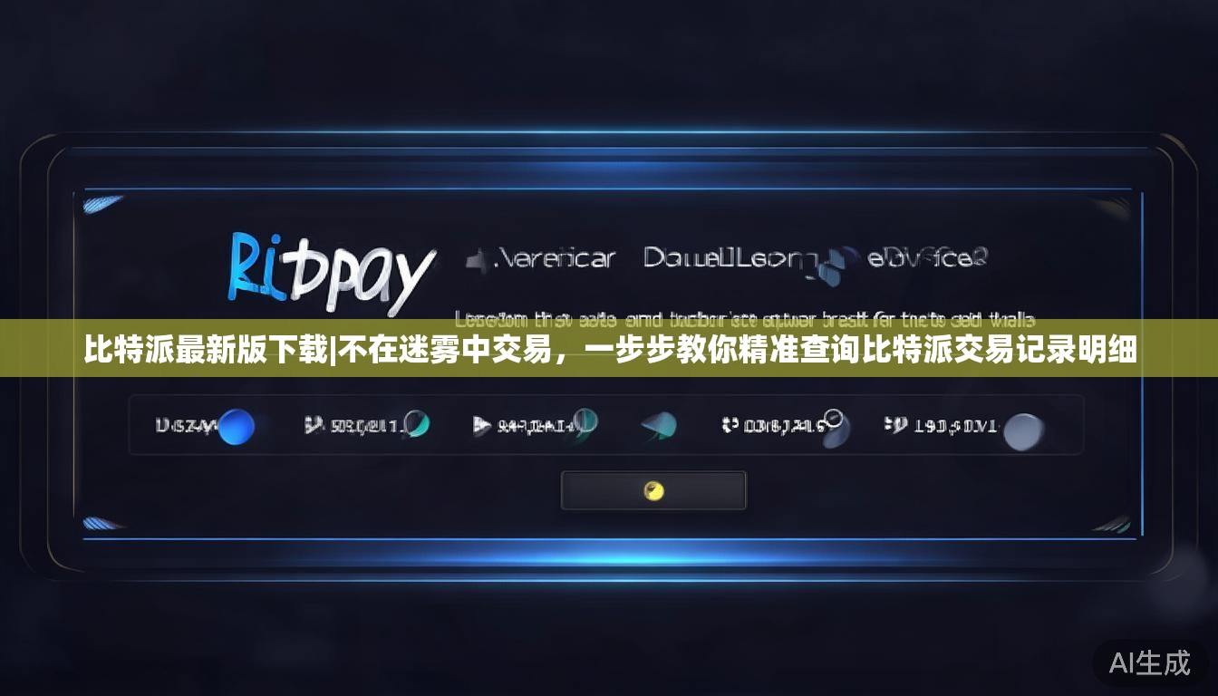 比特派最新版下载|不在迷雾中交易，一步步教你精准查询比特派交易记录明细